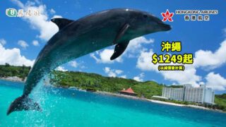 香港航空 沖繩 來回機票 $1249起